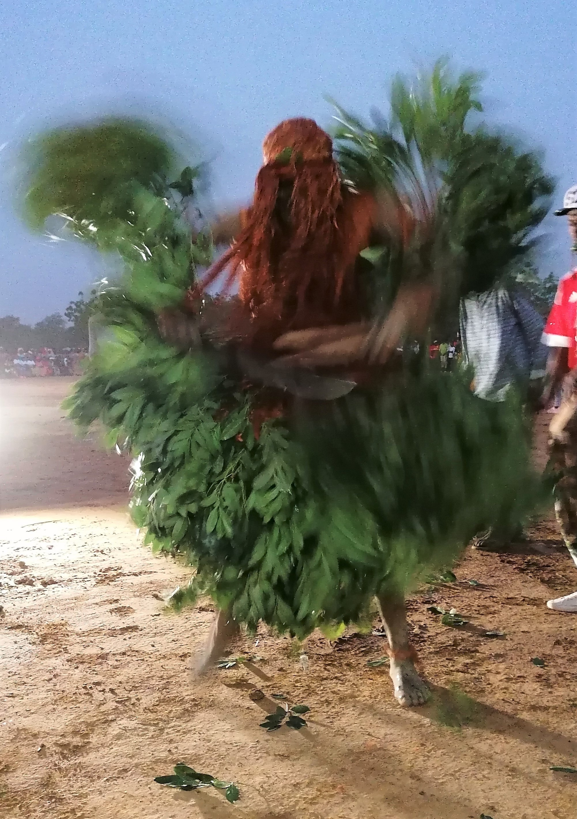 Dancing Kankurang Janjangbureh Festival